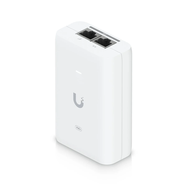 Ubiquiti U-POE+ (Previously U-POE-AT) Universal 802.3at 48V 30W Power POE+ Injector
